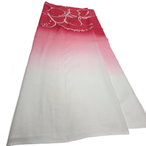 Cover Up Handpainted Cover-up, Halter Strapless Wrap Dress Cotton Batik Coverups - Picture 1 of 7